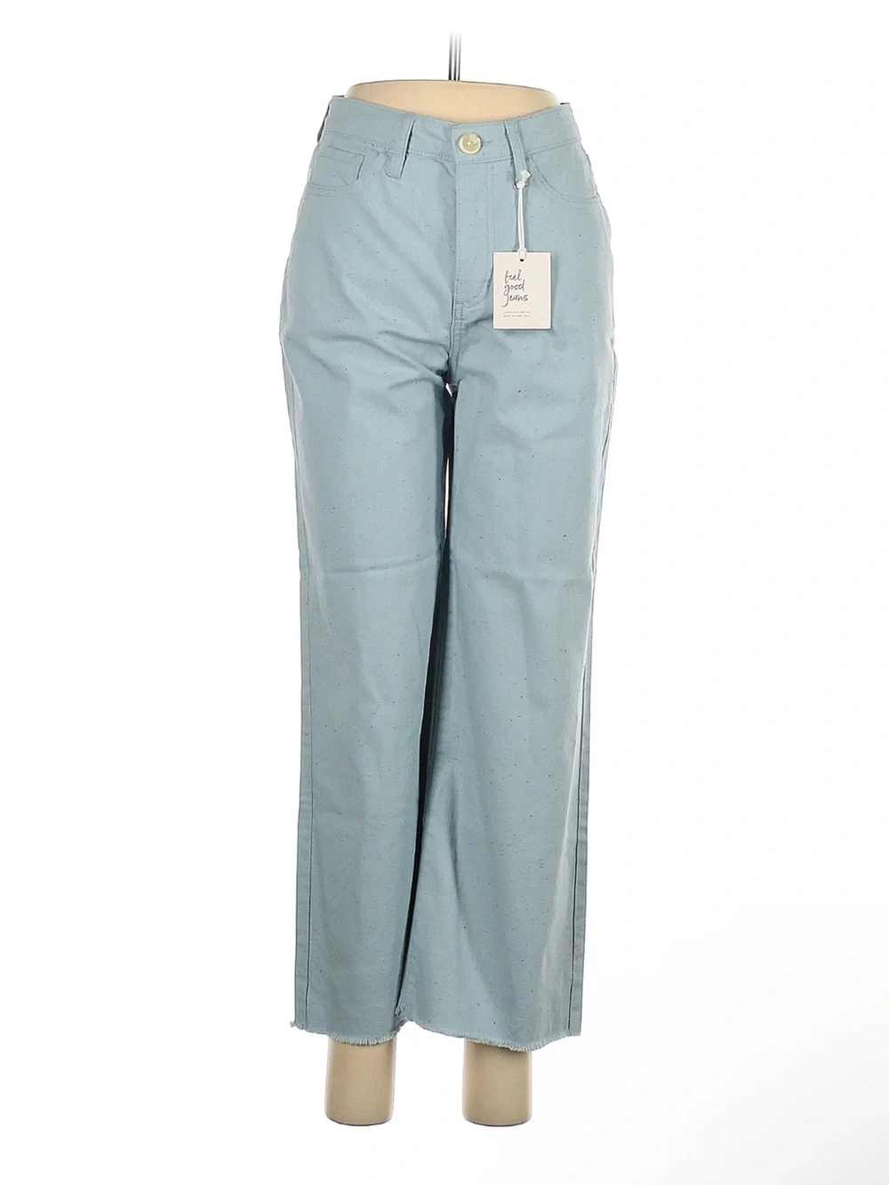 LC Lauren Conrad Light Blue Ankle Crop Jeans - Picture 1 of 3